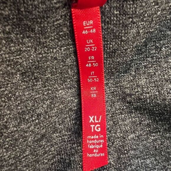 Spanx High Waist Charcoal Gray Leggings Size XL - Picture 6 of 6